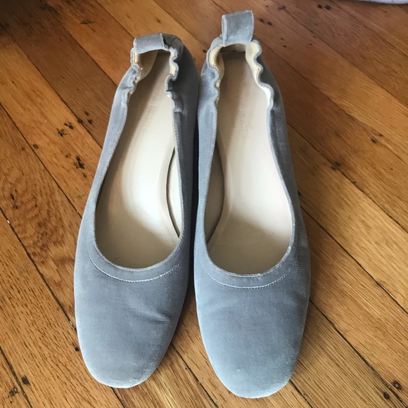 SOLD Everlane The Day Heel in Gray/Silver 10.5 - Picture 5 of 13